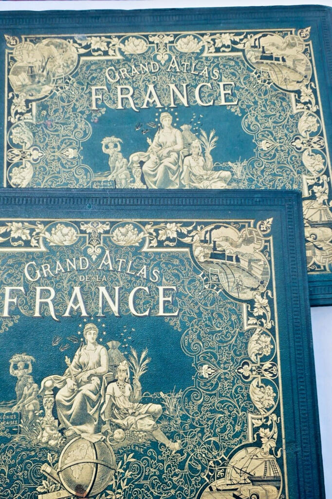 Umfassender Atlas von Frankreich und Kolonien