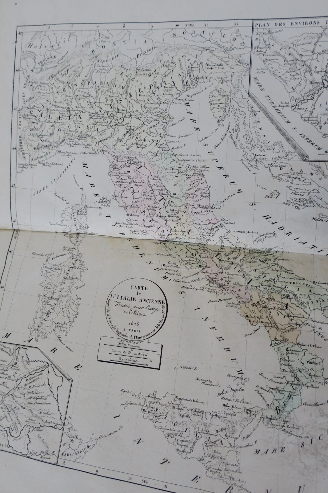 Atlas géographique dressé sous la direction du conseil royal 1826 – Image 5