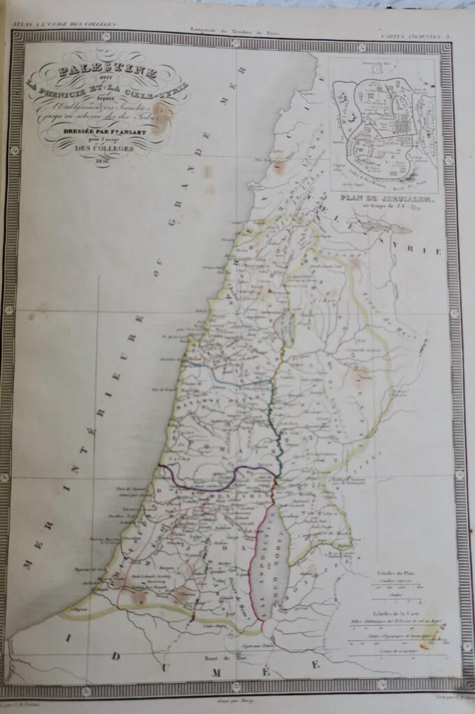 Atlas Historique : cartes anciennes pour l'usage des collèges, 1843