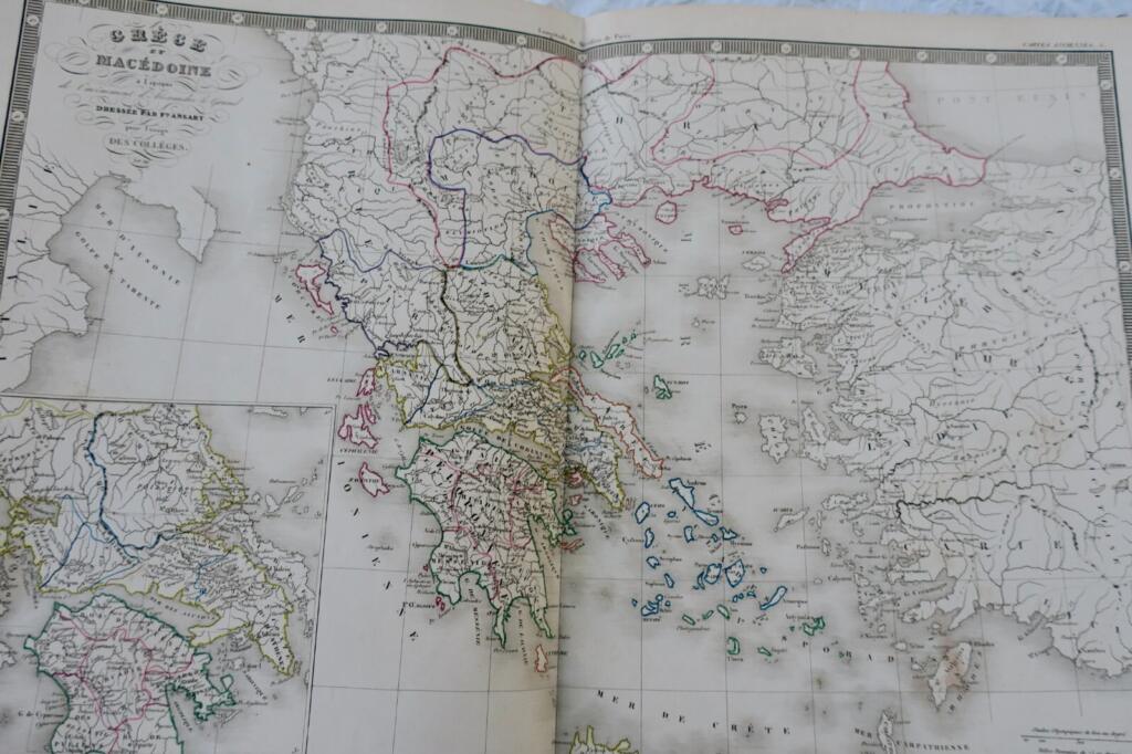 Atlas Historique : cartes anciennes pour l'usage des collèges, 1843