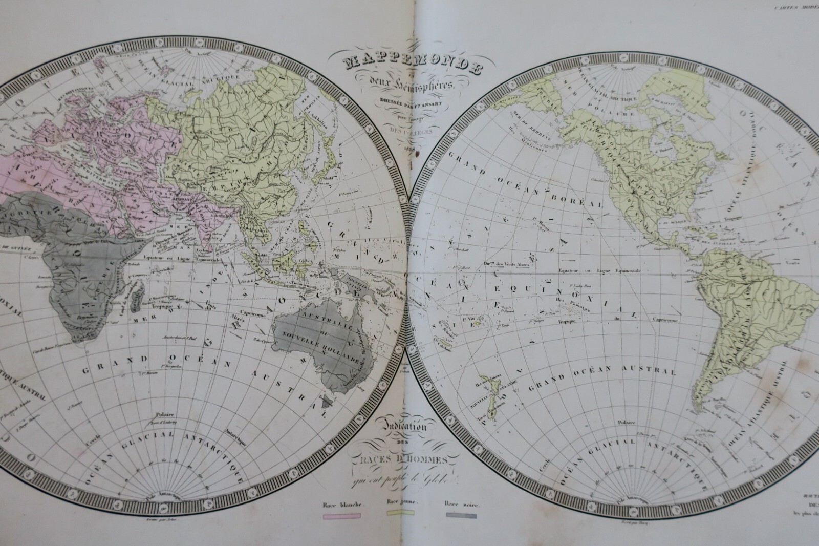 Atlas Histórico .. Mapas Antiguos Para El Uso De Los Colegios 1843