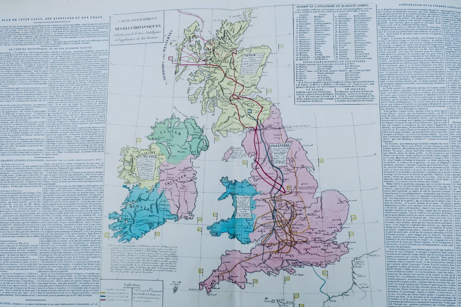 Historischer, genealogischer, chronologischer und geographischer Atlas<span class="lla-card-orig-wrap"><span class="lla-card-orig">❦ Atlas historique, généalogique, chronologique et géographique LESAGE</span></span> - La Librairie Antique