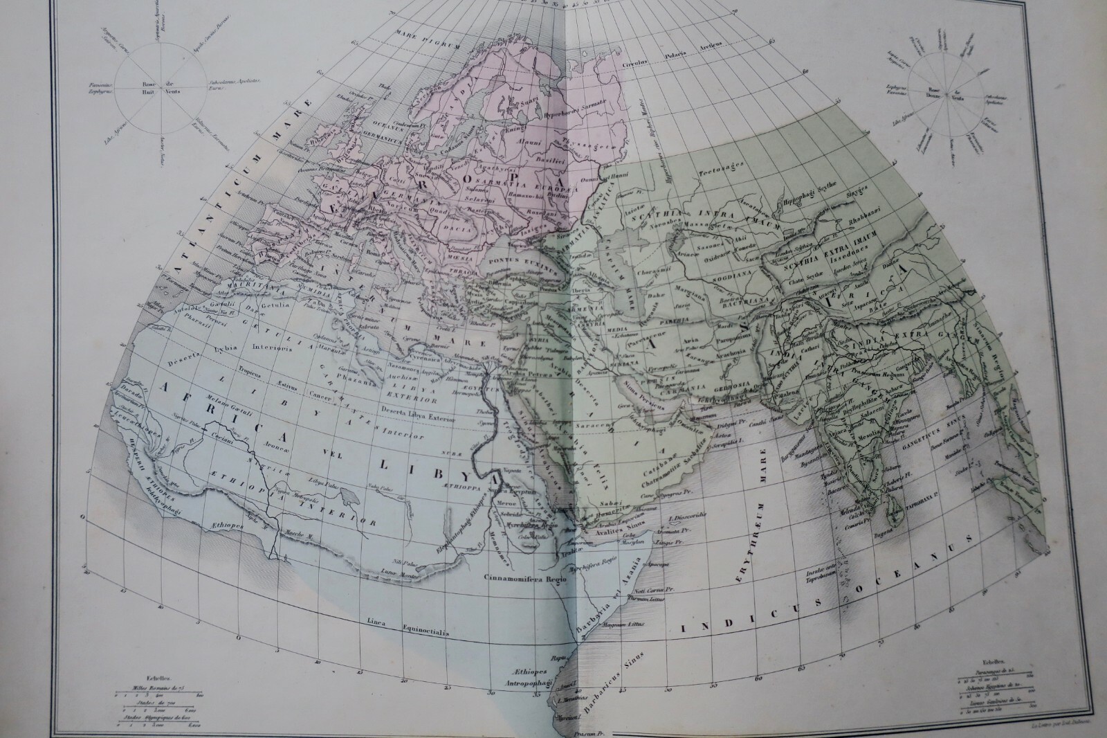 39 farbige Karten der Welt und antiker Gebiete - Image 3