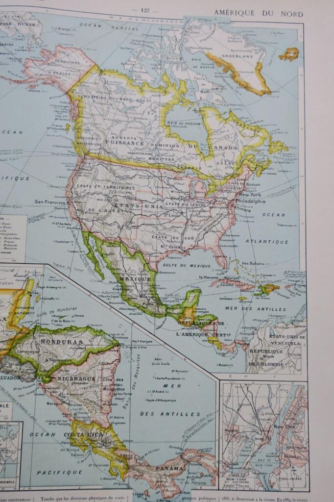 Atlas VIDAL-LABLACHE Atlas général 1916