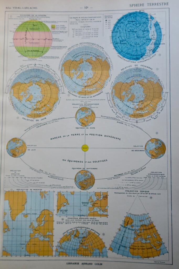 Atlas VIDAL-LABLACHE Atlas général 1916