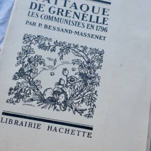 ATTAQUE DE GRENELLE LES COMMUNISTES EN 1796