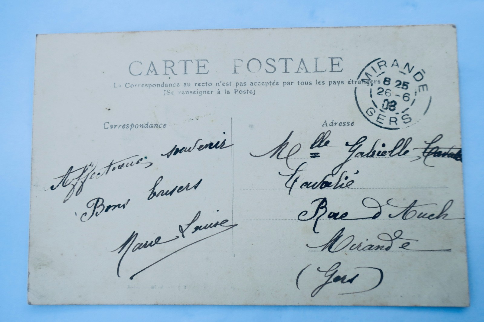 Aubiet Grand'rue GERS 1908 épicerie – Image 2