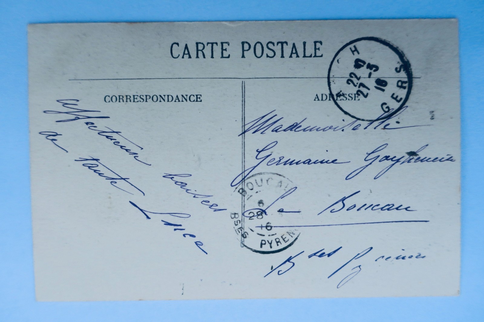 Auch 1916 Promenade des Allées d’Etigny Gers 32 - La Librairie Antique