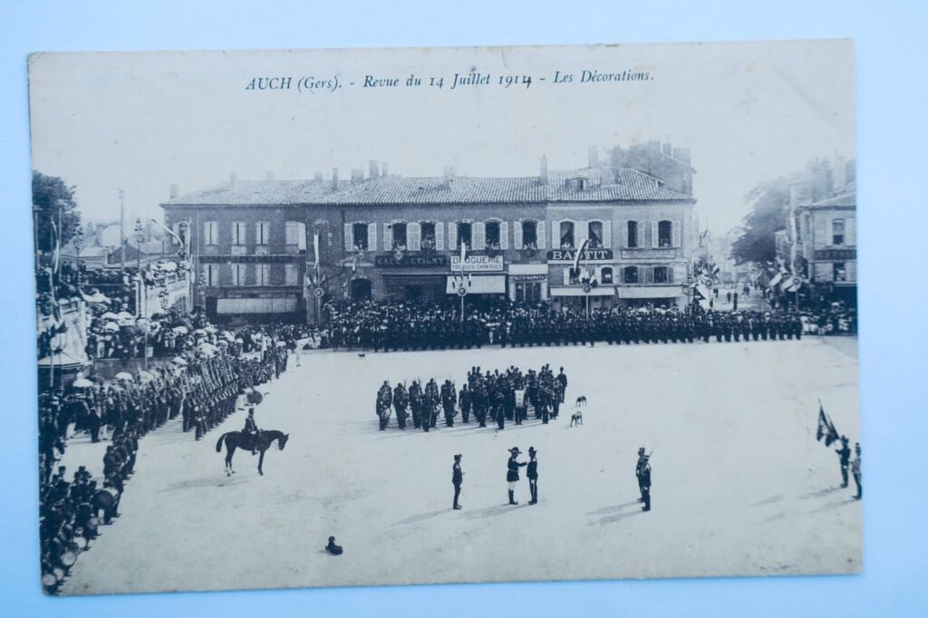 Überprüfung der Dekorationen vom 14. Juli 1915
