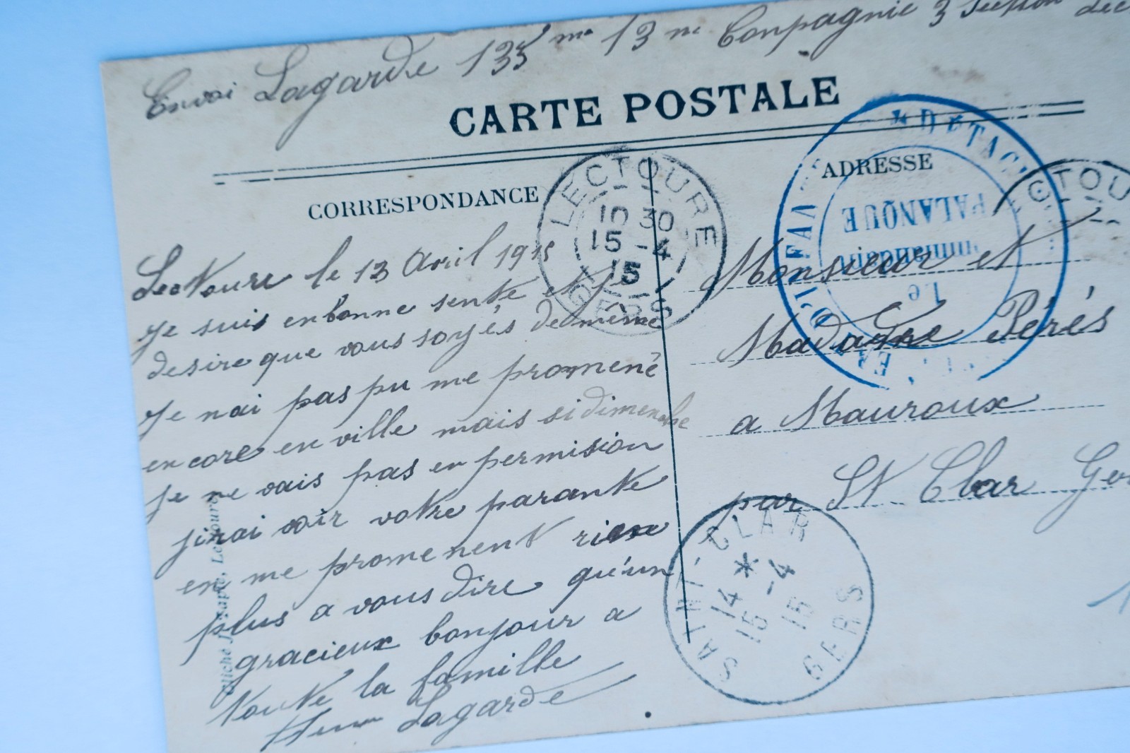 Auch Auch revue du 14 juillet 1915 les décorations - La Librairie Antique