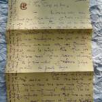 Auguste Garnier Autographenbrief