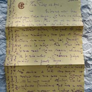 Auguste Garnier Eigenhändiger Brief
