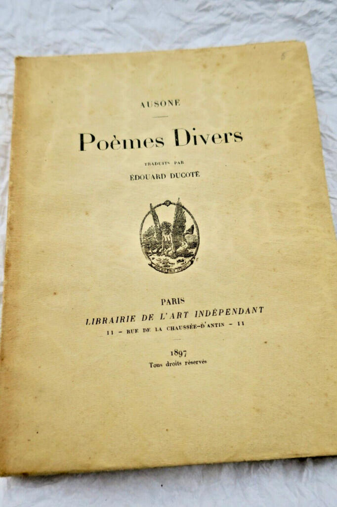 Ausonius: Selected Poems in French Translation