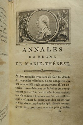 Annalen der Herrschaft von Maria Theresia