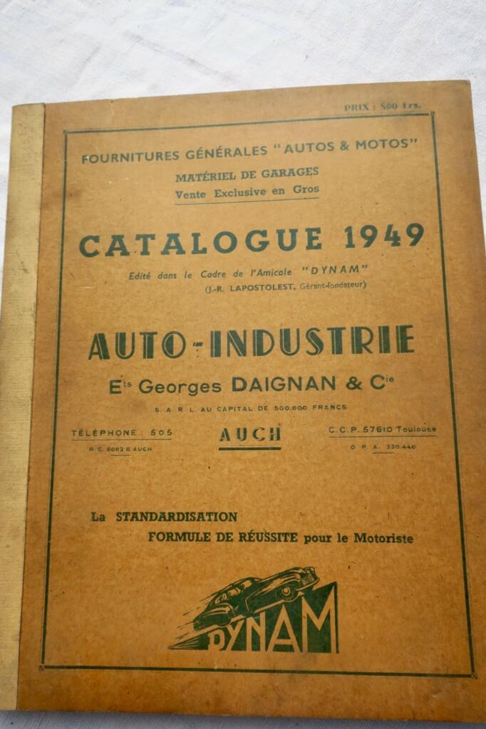 Automobilzubehör-Katalog 1949
