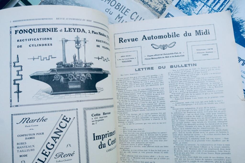 Automobil-Zeitschrift des Midi-Clubs