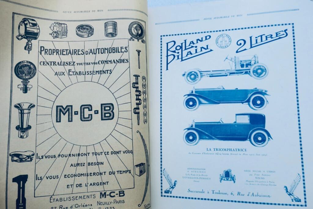Automobil-Zeitschrift des Midi-Clubs