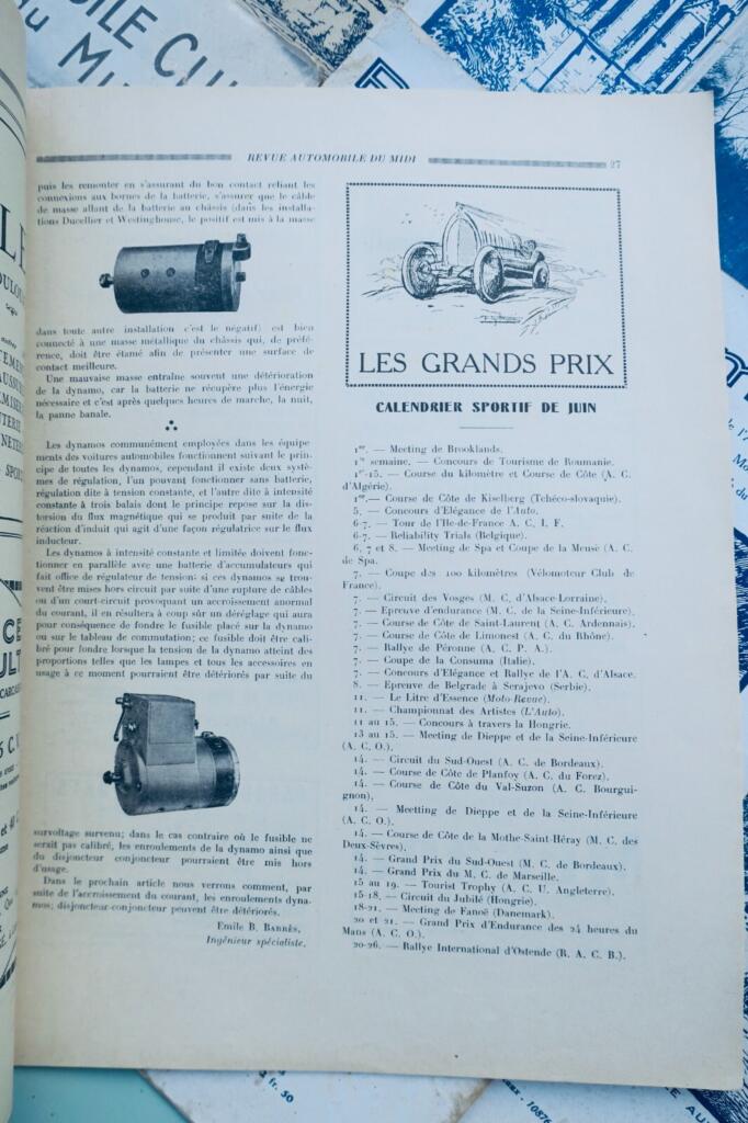 Sammlung von Automagazinen