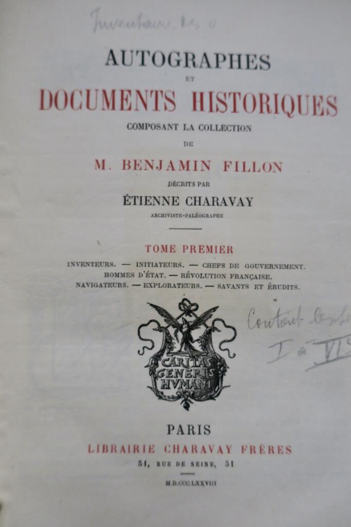 Sammlung historischer Autographe