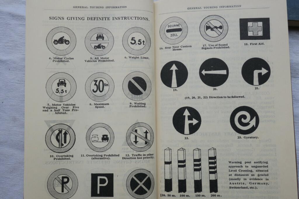 Motor travel guide and practical handbook