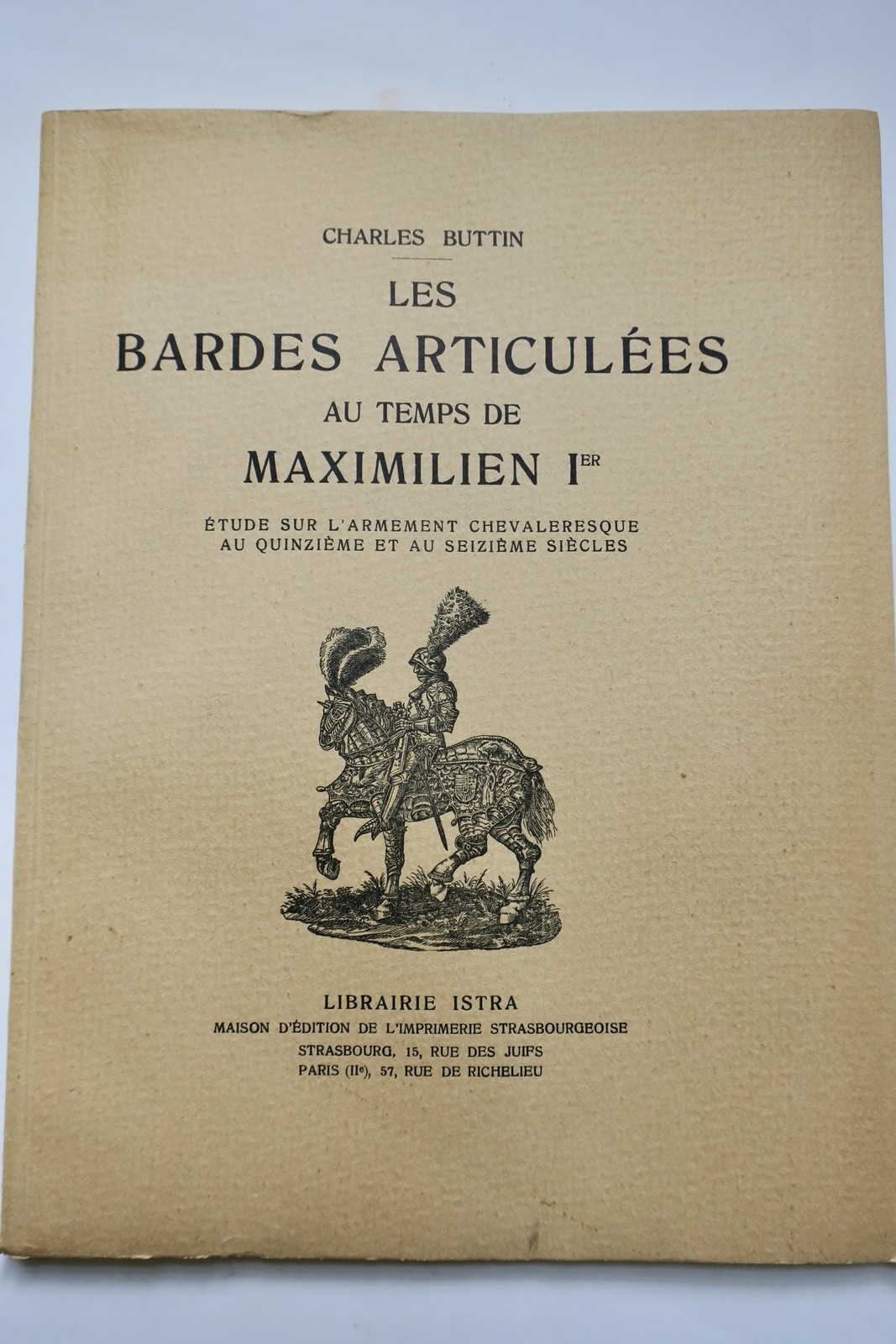 Autriche Bardes articulées au temps de Maximilien Ier. - La Librairie Antique