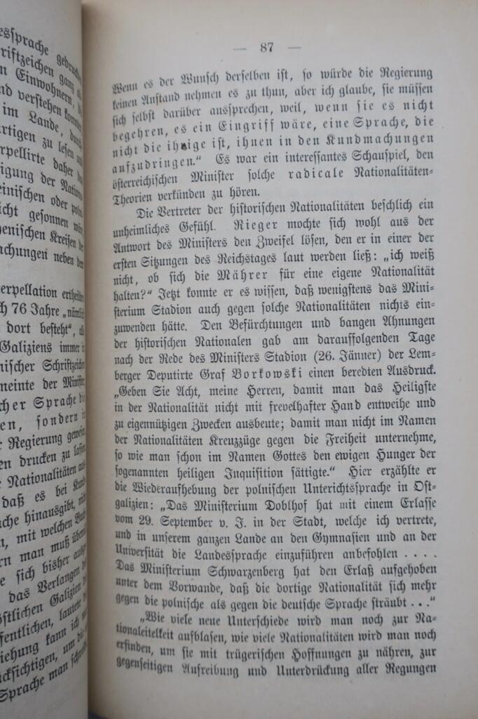 Rights of Nationalities in Austria-Hungary