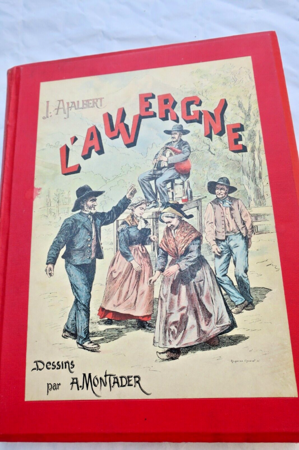 Auvergne Ajalbert (J L'Auvergne, dessins de Montader 1896
