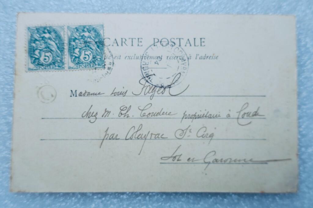 Auvergne Spinnerin um 1904