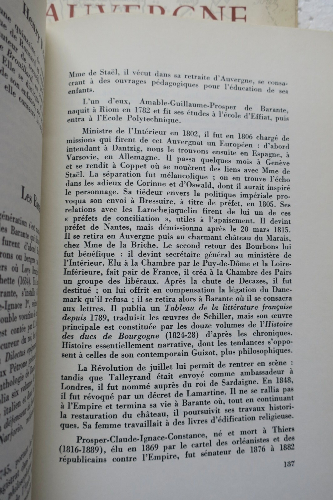 Auvergne PANORAMA DES LETTRES EN AUVERGNE & L'Auvergne et les Auvergnats – Image 3