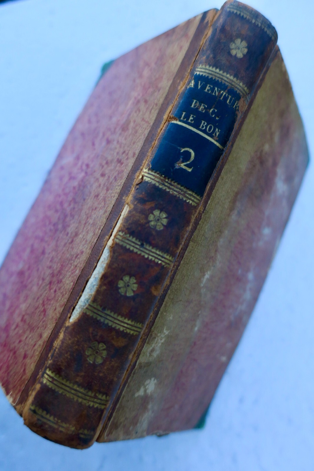 Adventures And Reverse Fan Back Éducation Du Courtois Knight Charles the Good D'