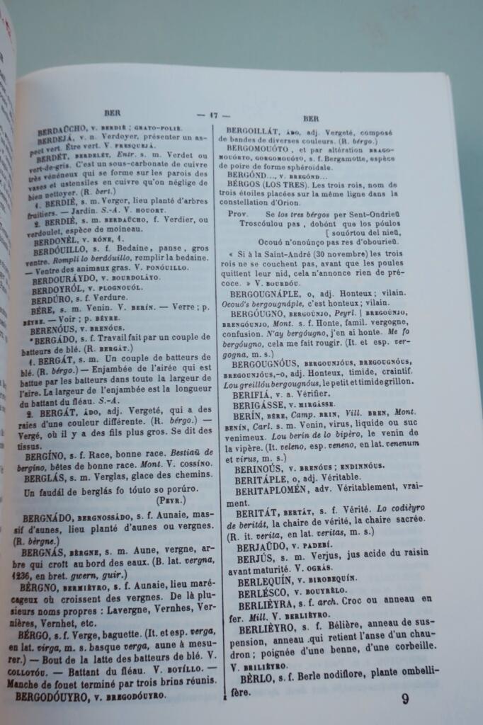 Wörterbuch des Aveyron-Dialekts
