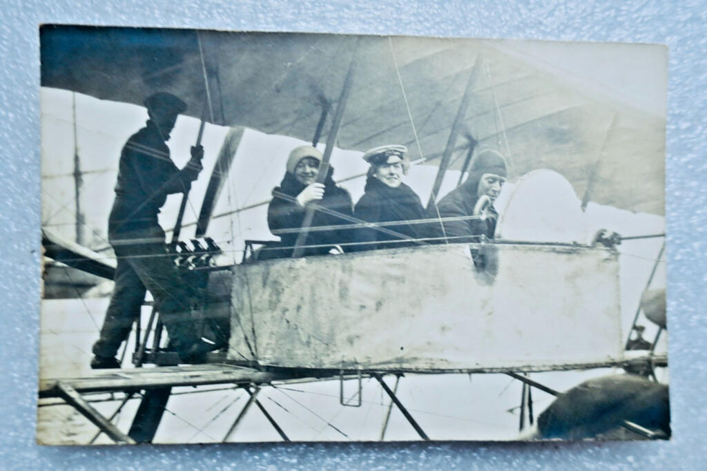 Aviation belle époque PHOTO-CARTE