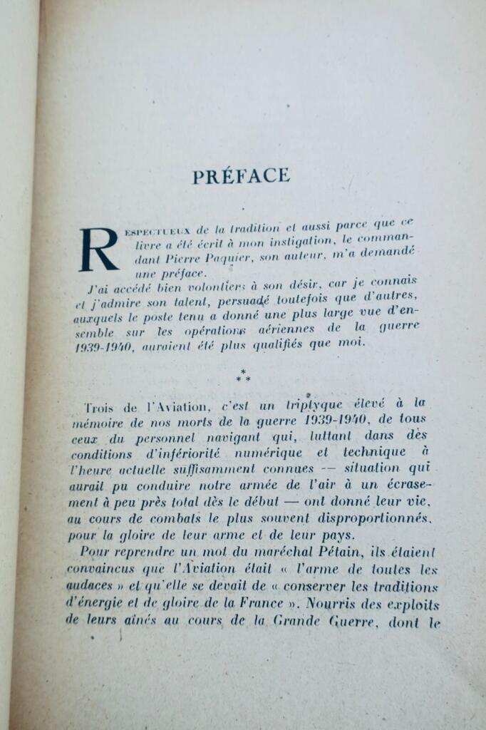 Aviation Commander Pierre Paquier