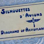 Aviation silouettes d’avions diagrams of aeroplanes - La Librairie Antique