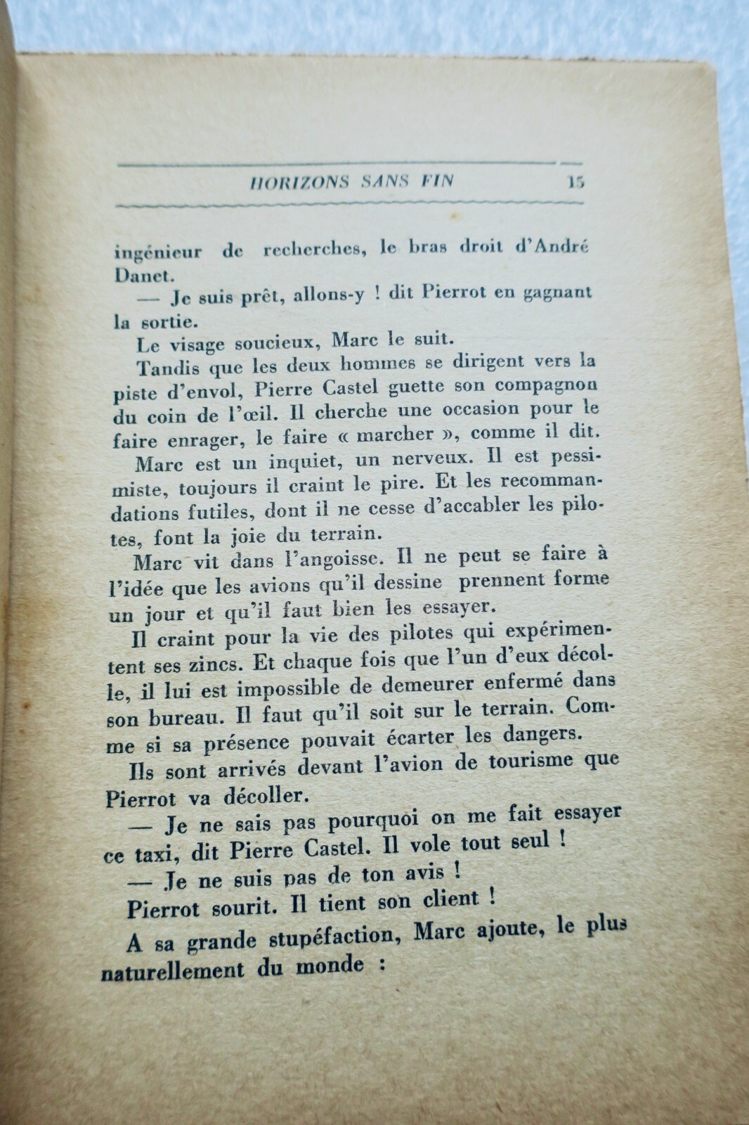 Aviator Horizons Sans Fin Hélène Boucher 1953 – Image 4