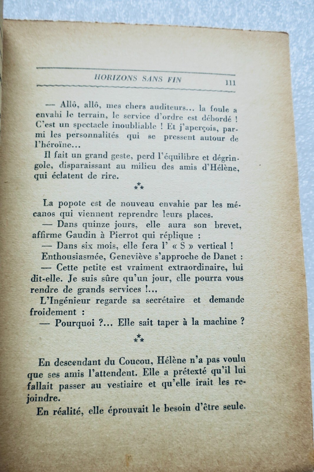 Aviator Horizons Sans Fin Hélène Boucher 1953 – Image 3