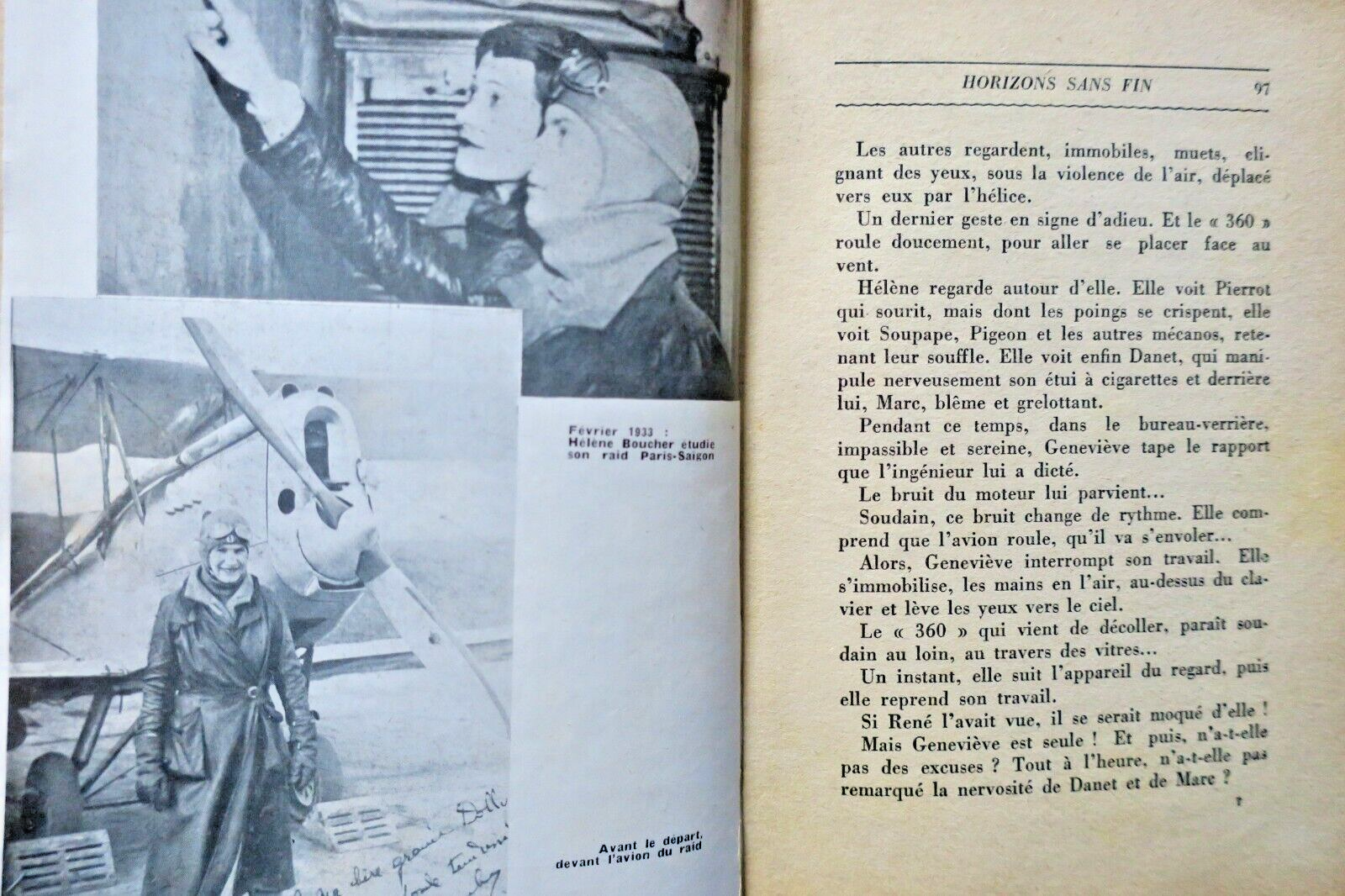 Aviator Horizons Sans Fin Hélène Boucher 1953 – Image 5