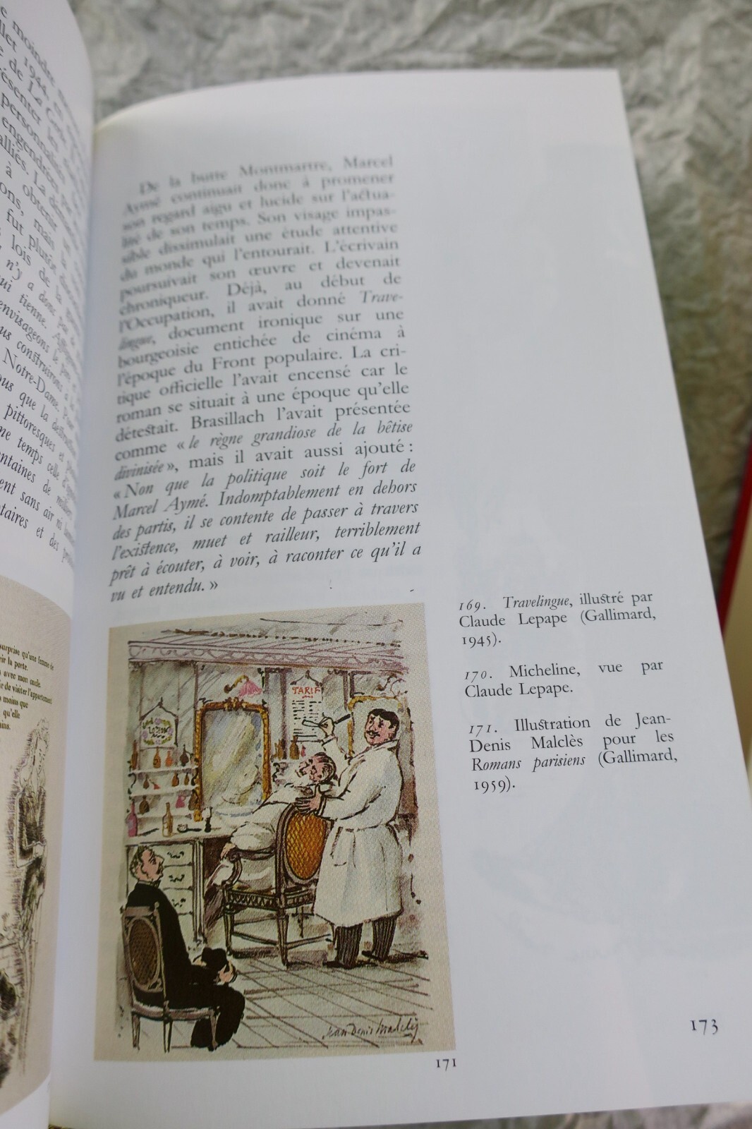 Illustrated biography of Marcel Aymé<span class="lla-card-orig-wrap"><span class="lla-card-orig">❦ AYME Album Aymé – Gallimard NRF Bibliothèque de la pléiade</span></span> - La Librairie Antique