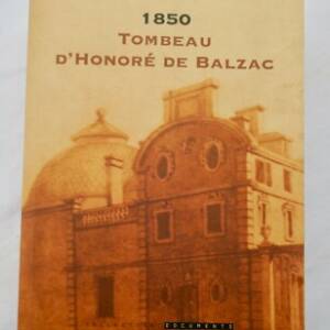 A tribute to Honoré de Balzac