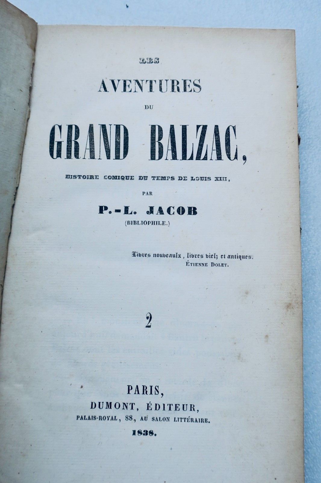 Balzacs komische Abenteuer zur Zeit Ludwigs XIII. – Image 8