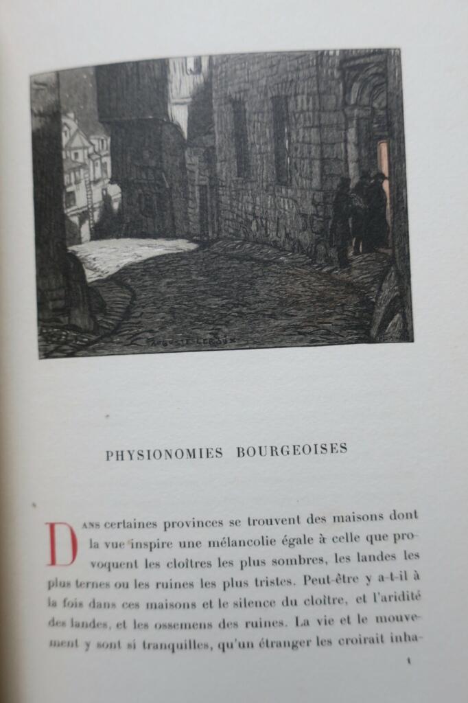 BALZAC Eugénie Grandet 1911 Illustrationen Leroux