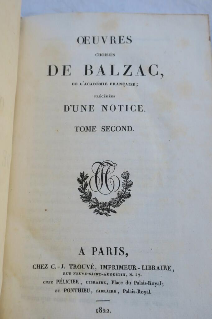Selected Works of BALZAC