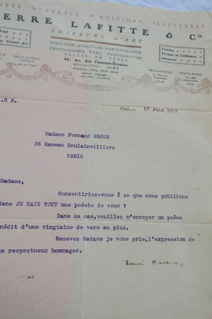 Three Signed Typewritten Letters