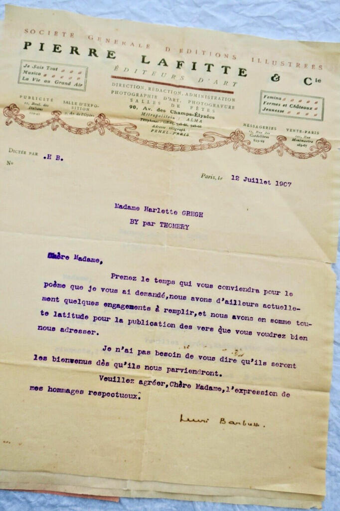Three Signed Typewritten Letters