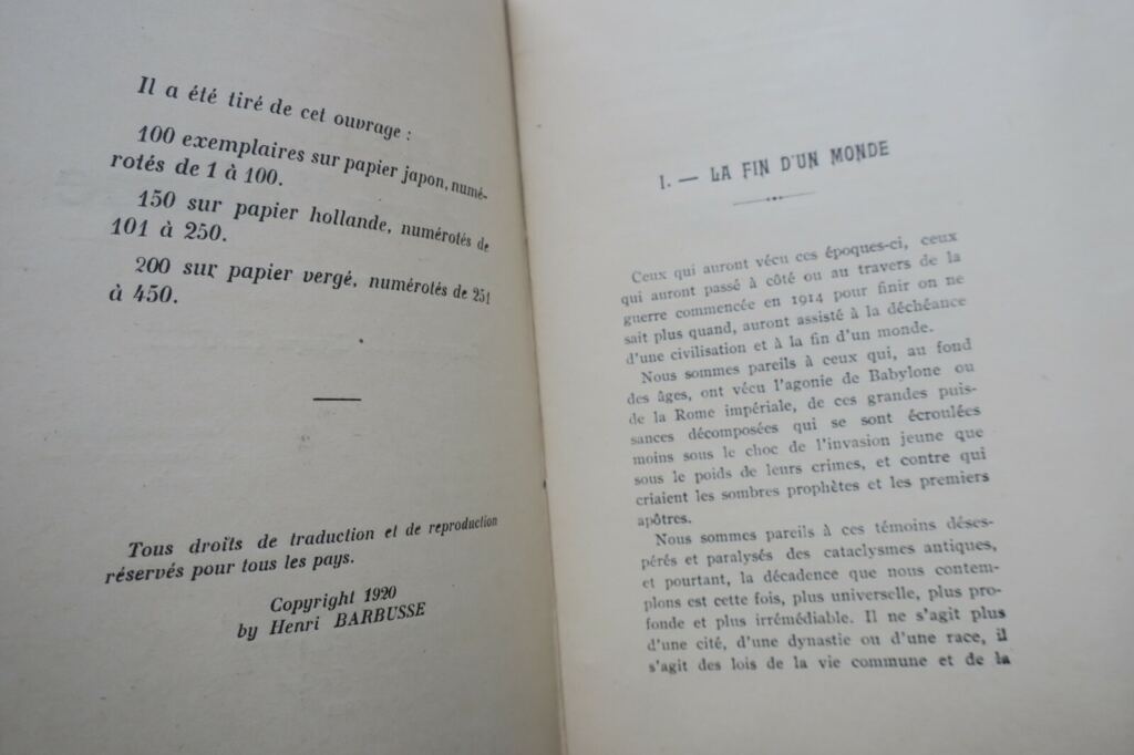 1919 Peace and Socialism Movement Manifesto