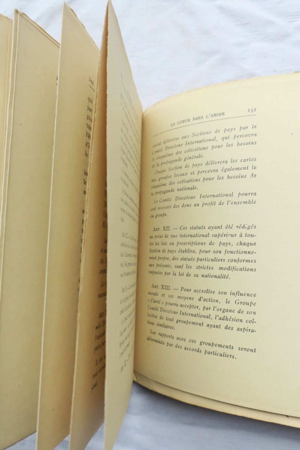 1919 Peace and Socialism Movement Manifesto
