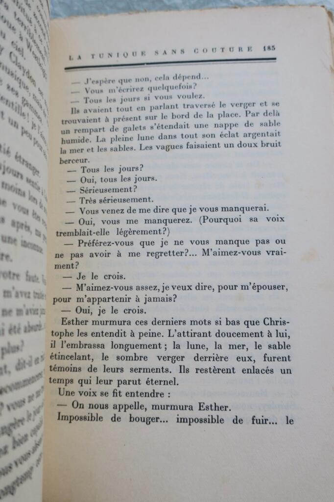 Signed French edition of a classic