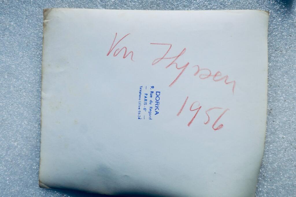 バロン・ハンス・ハインリヒ・フォン・ティッセン=ボルネミッサの肖像、1956年