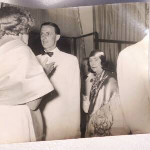 Baron Hans Heinrich von Thyssen-Bornemisza 1956 photo argentique 18 x 22,5 cm