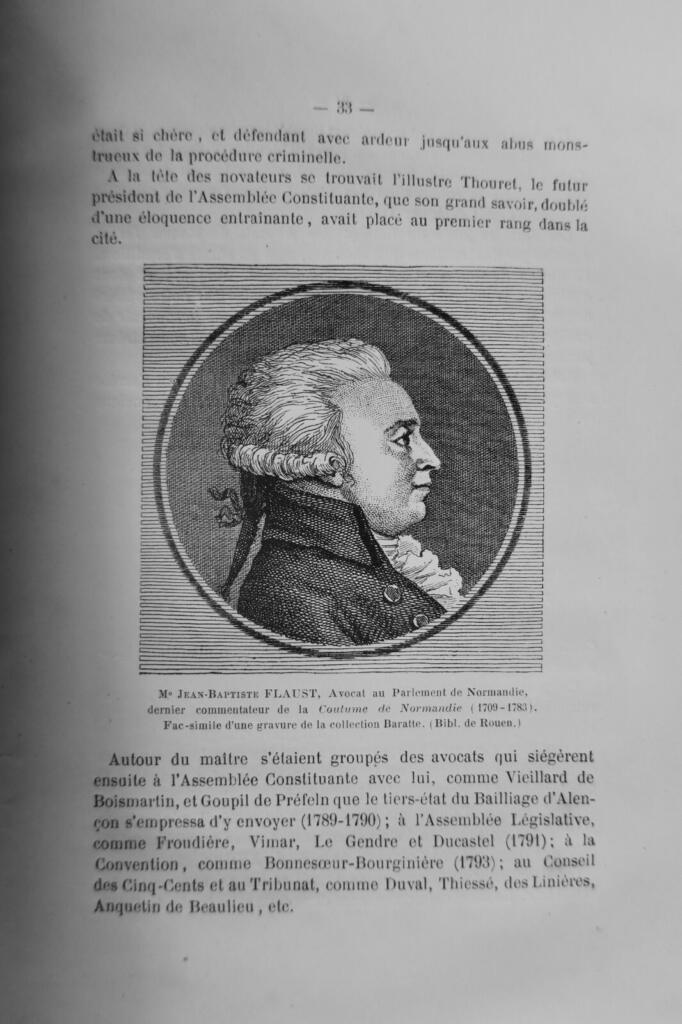 Barreau de Rouen hier et aujourd’hui (1788-1898)